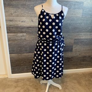 Casual Navy and White dress